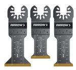 Arrow OSC201VP-3 Titanium Metal/wood Variety Pack Oscillating Tool Blades For.... Fixed Price $41.47.