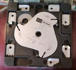 Vtg Craftsman No. 9-3214 Table Saw Molding Cutter Head With Cutting Profiles. Fixed Price $97.00.