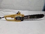 Vintage Montgomery Ward Electric Chainsaw, 14 TMC-30039A, Works. Fixed Price $45.00.