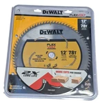 Dewalt DWAFV31278 Flexvolt 78T Miter Saw Blade, 12". Fixed Price $44.99.