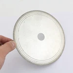 6" Notched Rim Diamond Lapidary Rock Saw Blade Arbor 5/8" Bushing 1/2" Slab. Fixed Price $12.89.