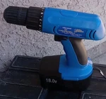 Drill Master 93440 18V Cordless Blue Black Keyless Chuck Battery Included. Fixed Price $8.88.