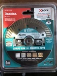 Makita E-07244 X-lock 5" Turbo Rim Diamond Blade For Masonry Cutting New. Fixed Price $30.00.
