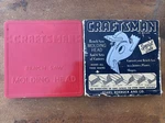 Craftsman Bench Saw Molding Head No. 9-3200 With 6 Sets Of Cutter Vintage. Fixed Price $29.99.