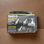 Klein Tools 31872 Heavy Duty Hole Saw Kit, Includes Carbide Cutters. Fixed Price $96.00.