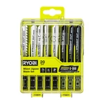 Ryobi 20 Piece Wood And Metal Jigsaw Blade Set. Fixed Price $57.24.