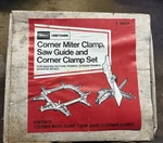 Vintage Sears Craftsman Corner Miter Clamp Saw Guide Set 9 66624 Made Usa. Fixed Price $35.00.