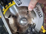 36 Volt DC300 7-1/4" Dewalt Cordless Circular Saw/tool Only Used. Fixed Price $58.00.