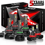 For Toyota Corolla 2009-2012 2013 6X Led Headlight Hi/lo+fog Set. Fixed Price $39.99.
