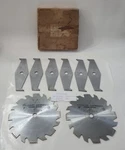 Vintage Vermont American Dado Set 5/8" Arbor No. 84 Pieces Old Read. Fixed Price $49.98.