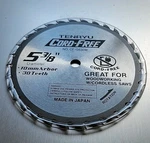 Tenryu Cord Free Saw Blade CF-13530W, 5.375 Dia. 10 Mm Arbor Teeth. Fixed Price $22.95.