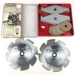 Craftsman Kromedge 7" Dado Blade Set Thin-rim Satin Cut Table Saw 5/8" Shaft Usa. Fixed Price $39.99.