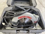 Condition Porter Cable 347 Heavy Duty 1/4" Circular Saw And Original Case. Fixed Price $65.00.