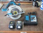 Makita XSH01 36V Cordless 7-1/4" Circular Saw 2 Batteries & Charger. Fixed Price $189.99.