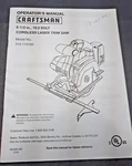 Sears Craftsman Manual Cordless 19.2 Volt Laser Trim Saw #315.115160. Fixed Price $9.99.