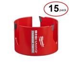 Milwaukee 49-56-9245 4" Big Hawg Hole Saw With Carbide Teeth (15PACK). Fixed Price $654.03.