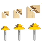 45 Degree Lock Miter Router Bit 3-PIECE Set, For 1/2 5/8 3/4 Cutting Hei.... Fixed Price $48.80.