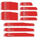 Hychika 32-PIECE Reciprocating Saw Blade Set Metal Wood Cutting Red. Fixed Price $28.88.