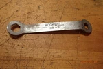 Vintage Porter Cable Rockwell 1931-X Blade Bolt Wrench For Older Circular Saws. Fixed Price $29.99.