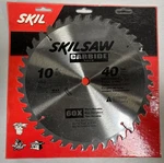 Sealed Skilsaw 75140 Carbide-tipped 40-TOOTH 10" Circular Blade (A7). Fixed Price $22.95.