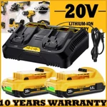 For Dewalt Volt Max Lithium-ion Battery / Charger DCB203 DCB201-1 DCB204. Fixed Price $18.99.