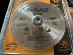 Dewalt - DW4789 1/2" Turbo Rim Smooth Cut Xp Diamond Brand New Make Offe. Fixed Price $16.00.