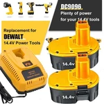 2PACK 14.4V For Dewalt DC9091 Xrp Battery / Charger DW9091 DW9094 DE9091 DE9092. Fixed Price $236.99.