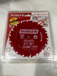 Diablo 5-1/2 X 18-TOOTH Fast Framing Saw Blade Construction 10MM Arbor Only. Fixed Price $11.95.