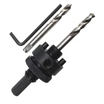 Bi-metal Hole Saw Arbor Mandrel 3/8" Hex Shank With High Grade Pilot Drill Bit. Fixed Price $18.42.
