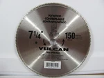 New Vulcan Circular Trim Rip Saw Blade 416880OR 7 1/4 " 150 Steel Teeth Plywood. Fixed Price $5.72.
