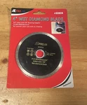 Ate Pro Wet Diamond Blade 3/4 Arbor With 5/8 Adapter Tile Porcelain #33024. Fixed Price $10.00.