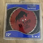 Ddm Concut Diamond Tools El Toro Wet & Dry General Purpose 12 Saw Blade. Fixed Price $80.00.