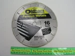 7" Ferrous Metal Cutting Saw Blade Oldham 700M. Fixed Price $10.99.