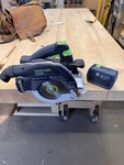 Festool Hkc 55 Eb-f-li 5.2-PLUS Usa 18V Cordless Circular Saw Kit, Batteries,. Fixed Price $550.00.