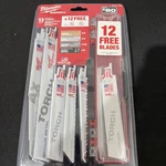 Milwaukee Pc. Sawzall Blade Set 49-22-1131R. Fixed Price $25.00.