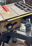 Vintage Sears Craftsman 10" Direct Drive Table Saw W/ Stand **pick Up Only**. Fixed Price $249.99.