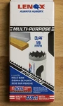 New Lenox LXAH134 Multi-purpose Bi-metal Hole Saw Is 3/4-INCH (19 Mm). Fixed Price $9.99.