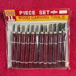 Vintage - 12 Piece Trademark Brand Wood Carving Tool Set Factory Sealed. Fixed Price $18.00.