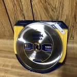 Irwin 21440 7-1/4" X 140 Tooth Hollow Ground Saw Blade New. Fixed Price $11.95.