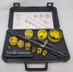 Starrett Industrial Hole Saw Kit. No. KV291. Used.. Fixed Price $75.00.