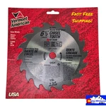 Vermont American 6-1/2" 18T Chisel Tooth Saw Blade 5/8" Arbor Nos Made In Usa. Fixed Price $11.98.