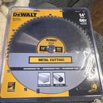 Dewalt 14 In 66T Carbide-tipped Cold Saw Blade DWA7747. Fixed Price $100.00.