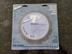 Disston 7-1/4" Carbide Tipped Circular Saw Blade 12 Tooth Nail Cutting. Fixed Price $17.50.