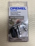 New Dremel 4485 Quick Change Piece Collet Nut Set 1/8,3/32,1/16,1/32. Fixed Price $7.99.