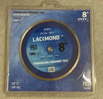 Lackmond TL8JSU 8-INCH J-slot Rim Diamond Tile Blade For Wet Cutting. Fixed Price $34.99.