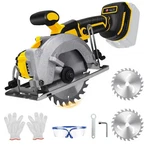 5.5 Inch Cordless Circular Saw For Dewalt 20V Battery, Power Wood With Br.... Fixed Price $88.99.