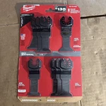 Milwaukee 49-10-9108 Multi-tool Blade Set (8 Pieces) New Sealed. Fixed Price $34.48.