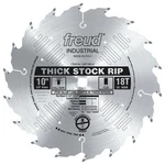 Freud 10 In. X 18T Thick Stock Rip Blade. Fixed Price $78.99.