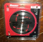 Bauer 7-1/4" Circular Saw Blade -60T, Thin Kerf, 5/8" Arbor- Item #57102. Fixed Price $12.99.