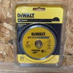 Dewalt DW4729 Xp 4" Continuous Diamond Blade Wet Dry For Tile. Fixed Price $6.00.